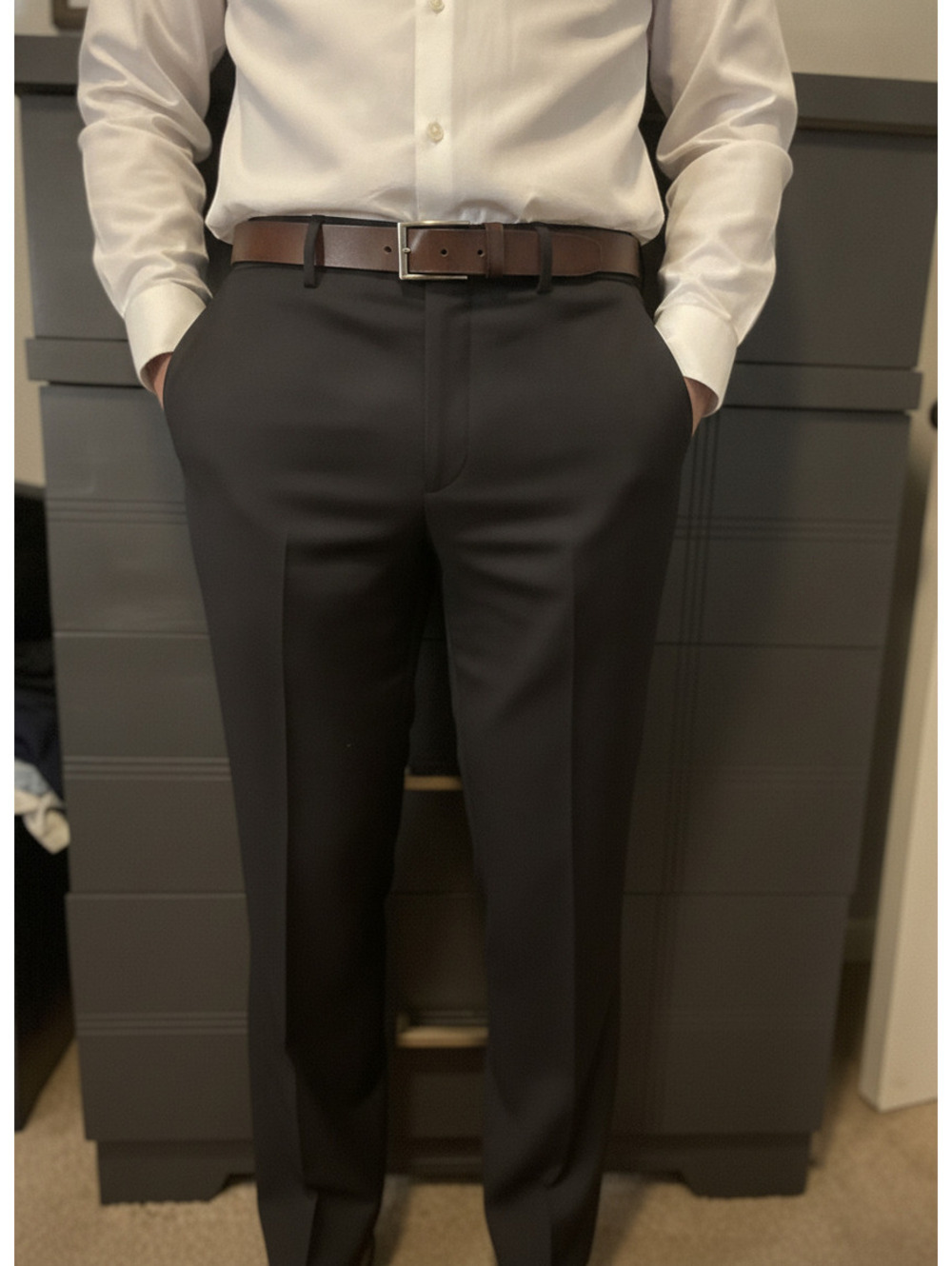 Lauren Ralph Lauren Men's Black Dress Pants Size 32x30